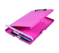 Portable File Organizer Case with Clipboard and Pen Box Clipboard Writing Pad with Case for Hospital Warehouse Folder Clipboard