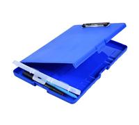 Portable File Organizer Case with Clipboard and Pen Box Clipboard Writing Pad with Case for Hospital Warehouse Folder Clipboard