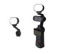 Portable Fill Light For Insta360 Luna Ultra, face lights 3-color Temperature Brightness Adjustable Lightweight Long-Lasting Vlog Searchlight for 360 Luna Ultra