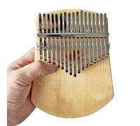 Portable Finger Piano 17 Key Multicolor Kalimba Thumb Piano(Maple-sector)