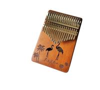 Portable Finger Piano 17 Notes Kalimba Wooden Thumb Piano Harp For Beginners 200g(3)