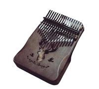Portable Finger Piano Kalimba 17 Note Thumb Piano Acacia Wood For Beginners(3)