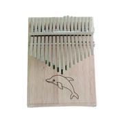Portable Finger Piano Kalimba 17 Notes Finger Piano Off White For Beginners With Accessories(4)