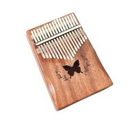 Portable Finger Piano Kalimba Finger Piano 10 17 21 Note Wood Multicolor(1)