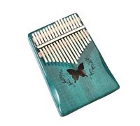 Portable Finger Piano Kalimba Finger Piano 10 17 21 Note Wood Multicolor(2)