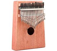 Portable Finger Piano Mahogany Thumb Piano 17 Keys for Children Adults Easy yo Learn Musical Instrument for Beginners(Color:Wood1;Size:13.5x3x18.5cm)
