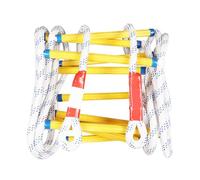 Portable Fire Escape Rope Ladder 8m/26.2ft Foldable Safety Ladder for Adults Quick Storage Ideal for Window and Balcony Use Emergency Rescue Equipment.