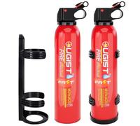 Portable Fire Extinguisher for Home and Kitchen, Multi Purpose Water-Based Fire Extinguishers for Quick Emergency Response, Ideal for Camping and Outdoor (2 Pack)