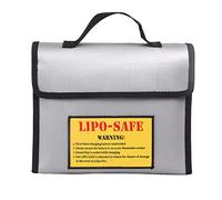 Portable Fireproof Explosionproof Lipo Battery Bag Handheld Heat Pouch Sack for Charge Storage with Large Capacity Liquid Silicone Rubber Protection