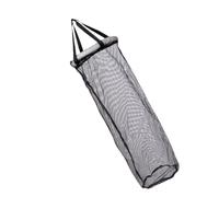 Portable Fish Cage - Floating Foldable Fishing Basket | High Performance Rubber Mesh & Foam Ring, Quick Drying Bearing for Live Bait, Crab, Crayfish (20-25 inches diameter x 35 inches length