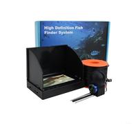 Portable Fish Finder with 4 3inch IPS Screen, IP67 Waterproof Wide Angle Camera, 12 Infrared LEDs and Detection Range from 0 6m to 500m for Day and Night Fishing (IPS +50Mcamera)