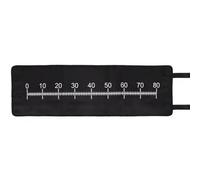 Portable Fish Protection Pad Fishing Scale Folding Folding Outdoor Fisherman Portable Fish Ruler with Measuring Scale