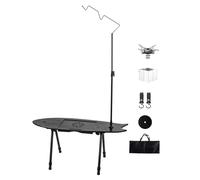 Portable Fish-Sd Camping Table - Lightweight Foldable Design for nics Hiking BBQs Beach Trips Tailgating Indoor/Outdoor Use Garden & Kitchen tials