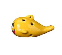 Portable Fish-shaped Ocarina 6-hole Alto C-tune Ocarina Beginner Student Ceramic Ocarina Musical Instrument Music Gift ocarina instrument (3)