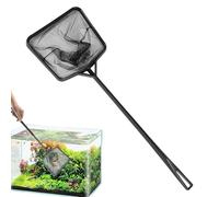 Portable Fish Tank Skimming Cleaning Net - Aquarium Net | Multifunctional Aquarium Fishing Mesh with Comfortable Handle for Backyard Pond Pool Creeks Bathtubs Fountains