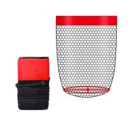 Portable Fishing Bait Cage - Compact Mesh Structure, Breathable Carry Frame | Mesh Basket with Side Zip for Pond Lake Stream Shore Catching Setup Equipment Outdoor Dockside Tasks