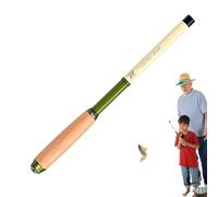Portable Fishing Batch Fishing Pouch Pocket Fishing Tie Telescopic Pocket Fishing Pole Extendable Fishing Pole with Non Slip Handle Outdoor Supplies for Fishermen and Amateu