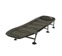 Portable Fishing Bed Chair Folding Camping Guest Bed | Adjustable Back Rest & Legs Bedchair, Zero Gravity Lounge Chair Loading up to 120kg,185x63x30cm