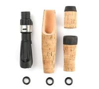 Portable Fishing Pole ，Pack of 1 Replacement Parts Composite Cork Spinning Rod Handle Split Grips