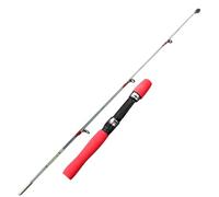 Portable Fishing Pole - Ultrashort Ice Rod, Anti-Slip EVA Grip, Plug-In Fibreglass Handle, Compact Fishing Gear | Winter Travel Kit For Kids Beginners, Fishings Rod and Reel Combo, BalanZz