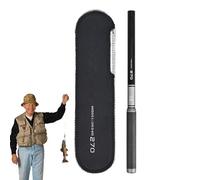 Portable Fishing Rod | 2.1m Portable Carbon Rod,Fishing Gear For Throwing Tugfishing Catfish Saltwater Outdoor And Travel Accessories