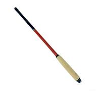 Portable Fishing Rod with Solid Wood Grip UltraShort Carbon Design for Better Sensitivity Perfect for Long Fishing Trips (2.1M Red)
