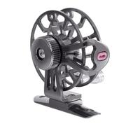 Portable Fishing Wheel Metal Accessory for Lakes and Rivers Silver | Foldable Handle, No-gaps Construction, Comfortable Touch, Suited to Beginner and Experienced Fisher