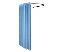 Portable Fitting Room with Curtain & Hooks - Mobile Changing Space for Privacy in Offices, Outdoors, and Clothing Stores