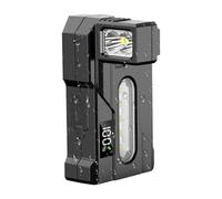 PORTABLE FLASHLIGHT ROTATING LCD DISPLAY - Heavy Duty Hiking Flashlight | Portable Waterproof Selection: This flashlight with a multi-year lighting design