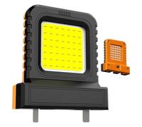 Portable Flood Light | Floodlight Adjustable LED Work Flashlights,Bright Waterproof Spotlight for Plumbing Work Job Site Outdoor Electricians Car Repair Garage Mechanics