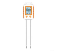 Portable Floor Moisture Meter 0-99% Accurate | Measures NPK, pH, humidity, temp, fertility; large LCD display; ideal for garden maintenance