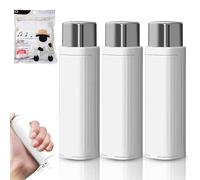 Portable Floss Dispenser, Dental Floss Picks Case with 100 Pcs Refillable, 2026 Upgrade Portable Automatic Picks Dispenser Floss Organizer for Family Hotel Travel (3Pcs White)