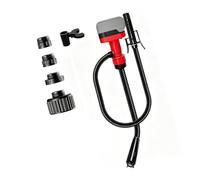 Portable Fluid Transfer Pump, MWK | Cordless Battery Powered Hose Nozzle Tool Plastics Texture for Oil Water Antifreeze Service Tasks