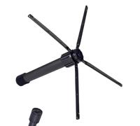 Portable Flute Holder - With Metal Base 4 Legs Foldable Stand | Night Flute Holder - For Classroom Home Outdoor Birthday Party Family Friends