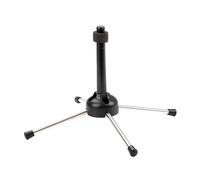 Portable Flute Stand Holder Foldable 4 Legs Clarinet Rest Track Stable Base Lightweight & Compact Foldable Clarinet Rest Track Portable Musical Instrument