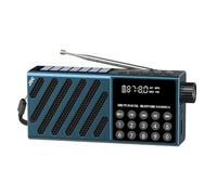 Portable FM Radio, Solar Charging Pocket Radios, Bluetooth 5.4, Bluetooth with Player, USB Speaker Card Strong M TF