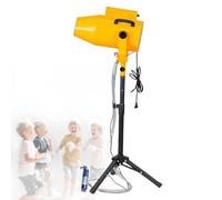 Portable Foam Can-non,High-Power Bubble Machine,Adjustable Angle/shaking head Foam Blaster,for Backyard,Clubs,Water Parks,6-10m Spray,80㎡ Foam Area,Easy to install(Yellow)