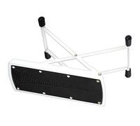 Portable Fold Up Guitar Stool 6 Height Settings Steel Reinforcement Rubber Grips Design for Musicians on the Go Rubber Base Guitar Stool