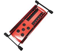 Portable Fold Up Guitar Stool 6 Height Settings Steel Reinforcement Rubber Grips Design for Musicians on the Go Guitar Accessories Footrest