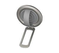 Portable Foldable Adjustable Magnetic Handle, 7x1.5cm Cell Phone Grip Stand For House Desk Table Office Bedroom Indoor Bed Train Travel Trip, Gray
