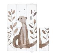 Portable Foldable Baby Travel Changing Mat | Soft, Waterproof, Compact Diaper/Nappy Changer | 40x60 cm (Clever Otter)