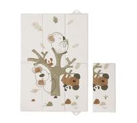 Portable Foldable Baby Travel Changing Mat | Soft, Waterproof, Compact Diaper/Nappy Changer | 40x60 cm (Koala)