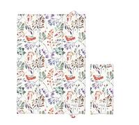 Portable Foldable Baby Travel Changing Mat | Soft, Waterproof, Compact Diaper/Nappy Changer | 40x60 cm (Rowanberry)