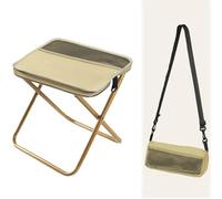 Portable Foldable Backpack Stool, Lightweight Ultralight Camping Chair, Compact Folding Stool for Fishing Travel Hiking