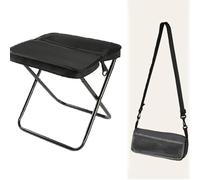 Portable Foldable Backpack Stool, Lightweight Ultralight Camping Chair, Compact Folding Stool for Fishing Travel Hiking