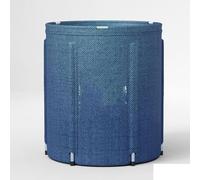 Portable Foldable Bathtub, 80cm Freestanding Soaking Bath Tub Adults, Eco-Friendly Family Bathroom Bathtub Spa, Telescopic Aluminum Alloy Bracket(A,Quilted Alloy Bracket)