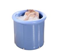 Portable Foldable Bathtub Adult Bath Barrel Massage Pool Thickening Adult Inflatable Bathtub Bath Barrel
