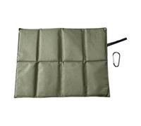 Portable Foldable Camping Seat Pad - Picnic Mat | 35x35cm Cushion with Lightweight Waterproof Fabric, Foam-Padded Mat with Carabiner Attachment, Sitting Pad for Hiking, Backpacking