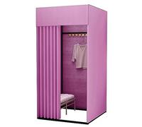 Portable Foldable Changing Room, Spacious Mobile Fitting Room for Small Clothing Stores and Shops, Simple Design Ideal for Corners, Easy to Set Up