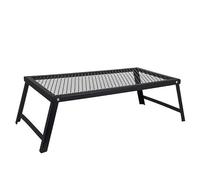 Portable Foldable Charcoal BBQ Grill - Compact, Free-Standing Barbecue Grill for Outdoor Cooking - Durable Steel Grill for Camping, Picnics, Family Gatherings, Garden, Beach & Travel Adventures